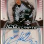 Milan Hejduk 2006-07 Upper Deck Trilogy Ice Scripts #ISMH AUTO