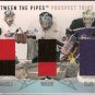 Ryan Daniels Alexandre Vincent Julien Ellis 2006-07 Between The Pipes Prospect Trios #PT11 JSY
