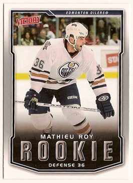 Mathieu Roy 2007-08 Upper Deck Victory #244 RC