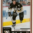 Sidney Crosby 2006-07 O-Pee-Chee Team Checklist #694