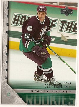 Ryan Getzlaf 2005-06 Upper Deck Series 2 Young Guns #452 RC