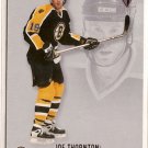 Joe Thornton 2001-02 Titanium Retail Parallel #11 118/131 SN