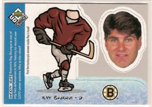 Ray Bourque 1998-99 UD Choice Mini Bobbing Head #BH3