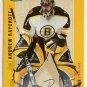 Andrew Raycroft 2005-06 Parkhurst Facsimile Auto Parallel #41 91/100 SN