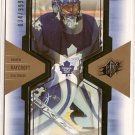 Andrew Raycroft 2006-07 SPx SPxcitement #X94 34/999 SN