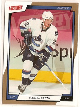 Daniel Sedin 2006-07 Upper Deck Victory Gold #196
