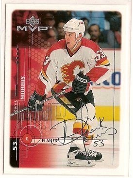 Derek Morris 1998-99 Upper Deck MVP Silver Script #28