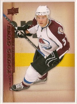 T.J. Hensick 2007-08 Upper Deck Series 2 Young Guns #465 RC