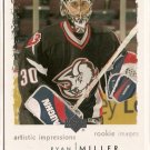 Ryan Miller 2002-03 UD Artistic Impressions Rookie Images #126 RC