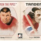 Gump Worsley Rogie Vachon 2006-07 Between The Pipes Tandems #138