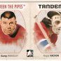 Gump Worsley Rogie Vachon 2006-07 Between The Pipes Tandems #138