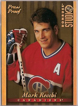 Mark Recchi 1997-98 Studio Press Proofs Gold #57