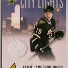 Jamie Langenbrunner 2010-11 Pinnacle City Lights Materials #60 24/399 SN