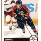 David Booth 2010-11 Score Glossy #217
