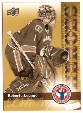 Roberto Luongo 2009-10 Upper Deck National Hockey Card Day #HCD13