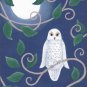 Night Owl ACEO Canvas Giclee Print Fantasy By Tj Sahadja10