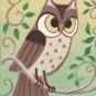 Forest Home ACEO Owl Canvas Giclee Print Fantasy By Tj Sahadja10