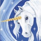 Star Light ACEO Unicorn Satin Giclee Print by Tj Sahadja10
