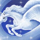 Star Dust ACEO Pegasus Canvas Giclee Print by Tj Sahadja10