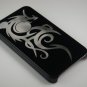 Hard Plastic Dragon Design Back Cover Case for Apple iPhone 4 - Black