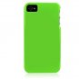 Hard Plastic Glossy Back Cover Case for Apple iPhone 4/4S - Apple Green