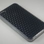 Crystal Gel Diamond Design Case for Apple iPhone 4/4S - Smoke