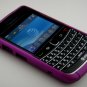 Hard Plastic Rubber Feel Armor Case for Blackberry Bold 9700/9780 - Purple