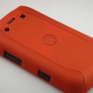 Hard Plastic Rubber Feel Armor Case for Blackberry Bold 9700/9780 - Orange