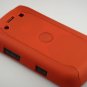 Hard Plastic Rubber Feel Armor Case for Blackberry Bold 9700/9780 - Orange