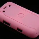 Hard Plastic Rubber Feel Armor Case for Blackberry Bold 9700/9780 - Pink