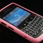 Hard Plastic Rubber Feel Armor Case for Blackberry Bold 9700/9780 - Pink