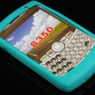 Soft Silicone Skin Cover Case for Blackberry Curve 8350 - Turquoise