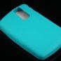 Soft Silicone Skin Cover Case for Blackberry Curve 8350 - Turquoise