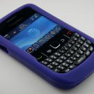 Soft Silicone Skin Cover Case for Blackberry Curve 8520 - Purple
