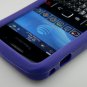 Soft Silicone Skin Cover Case for Blackberry Curve 8520 - Purple