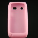 Soft Silicone Skin Cover Case for Blackberry Pearl 9100 - Pink
