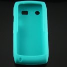 Soft Silicone Skin Cover Case for Blackberry Pearl 9100 - Turquoise