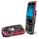 Hard Plastic Rubber Feel Design Case for Blackberry Torch 9800 - Lions & Skull/Love Hurts