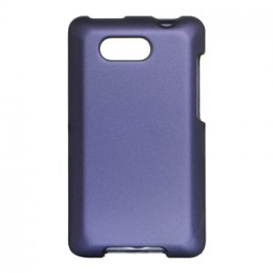 Hard Plastic Rubber Feel Case for HTC Aria - Purple