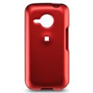 Hard Plastic Rubber Feel Case for HTC Droid Eris 6200 - Red