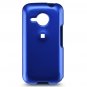 Hard Plastic Rubber Feel Case for HTC Droid Eris 6200 - Blue