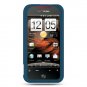 Soft Silicone Skin Cover Case for HTC Droid Incredible ADR 6300 - Blue