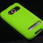 Soft Silicone Skin Cover Case for HTC Evo 4G - Neon Green