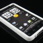 Hard Plastic Rubber Feel Full Case for HTC Evo 4G - White