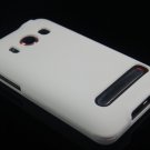 Hard Plastic Rubber Feel Full Case for HTC Evo 4G - White
