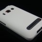 Hard Plastic Rubber Feel Full Case for HTC Evo 4G - White