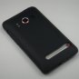 Hard Plastic Rubber Feel Back Cover Case for HTC Evo 4G - Black