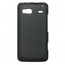 Hard Plastic Rubber Feel Cover Case for HTC G2 - Black