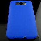 Soft Silicone Skin Cover Case for HTC HD2 - Blue