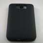 Soft Silicone Skin Cover Case for HTC HD2 - Black